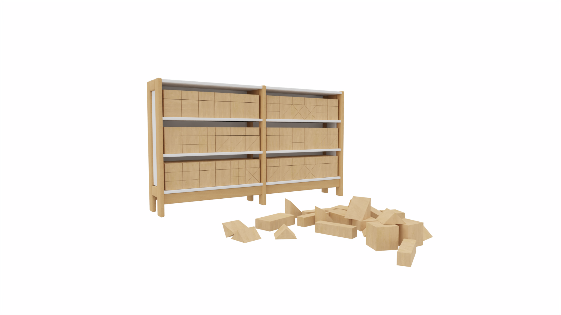 Rechteckiger Schrank