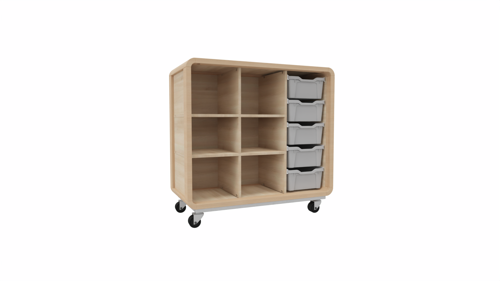 Schrank 310 mit 5 Schubladen