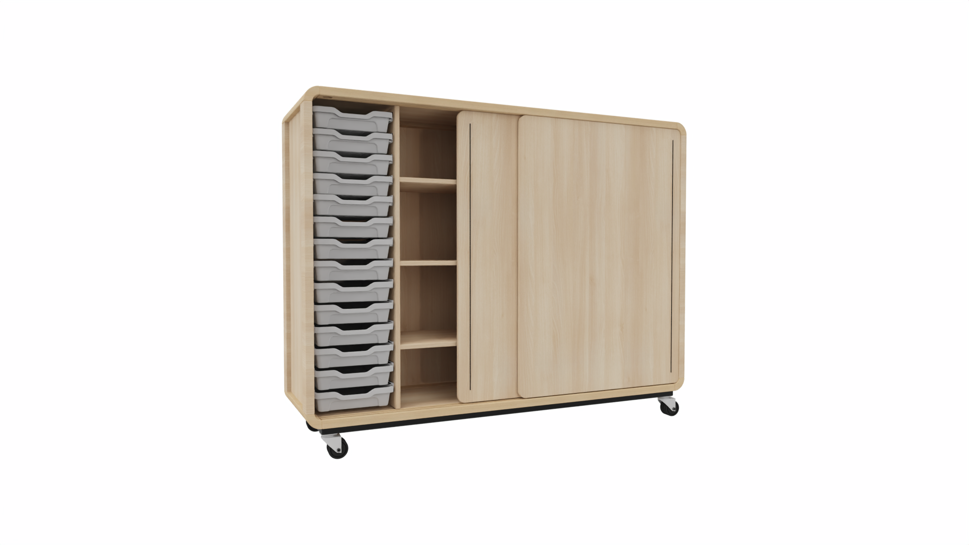 Schrank 480, 14 Schubladen