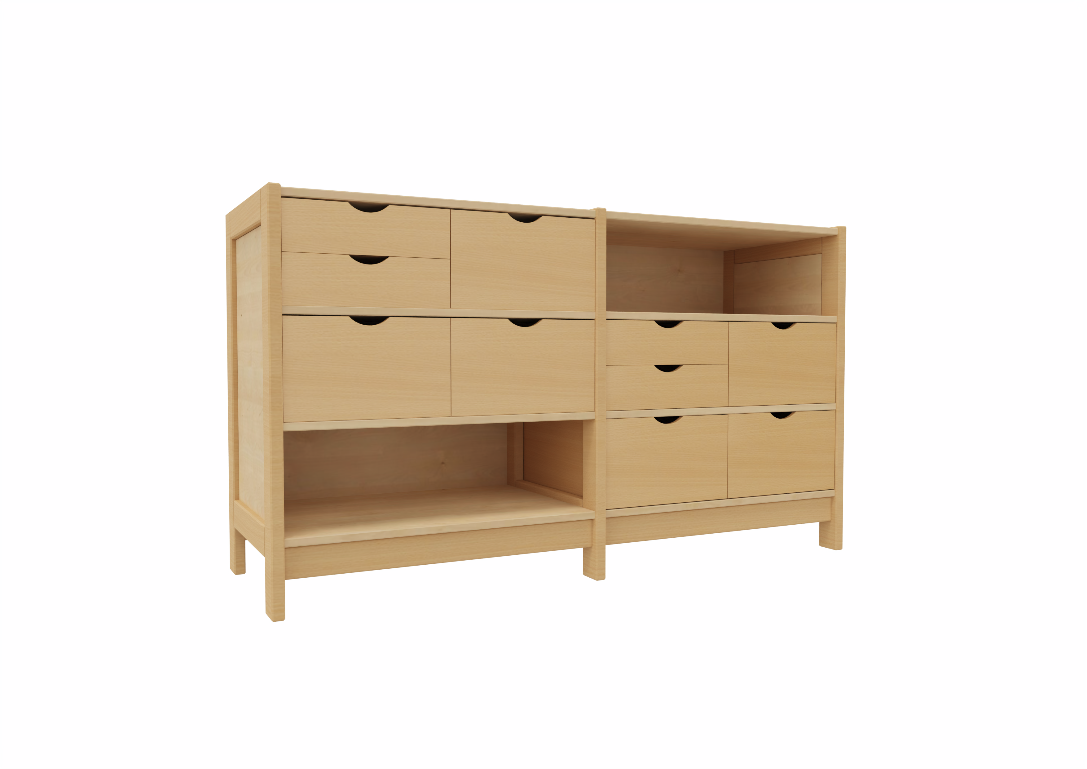 Schrank 112, 10 Kästen 
