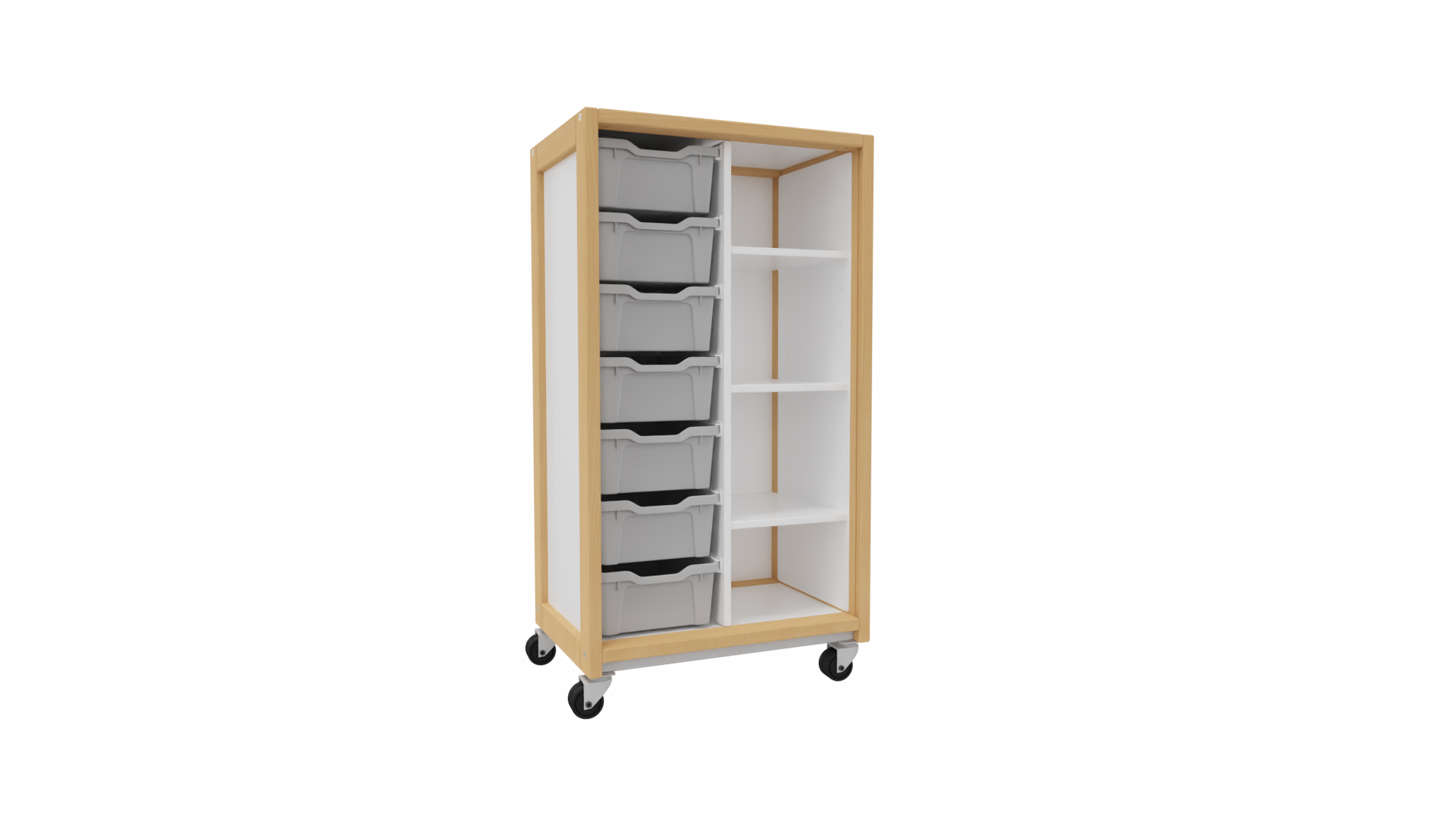 Schrank 407, 7 Schubladen