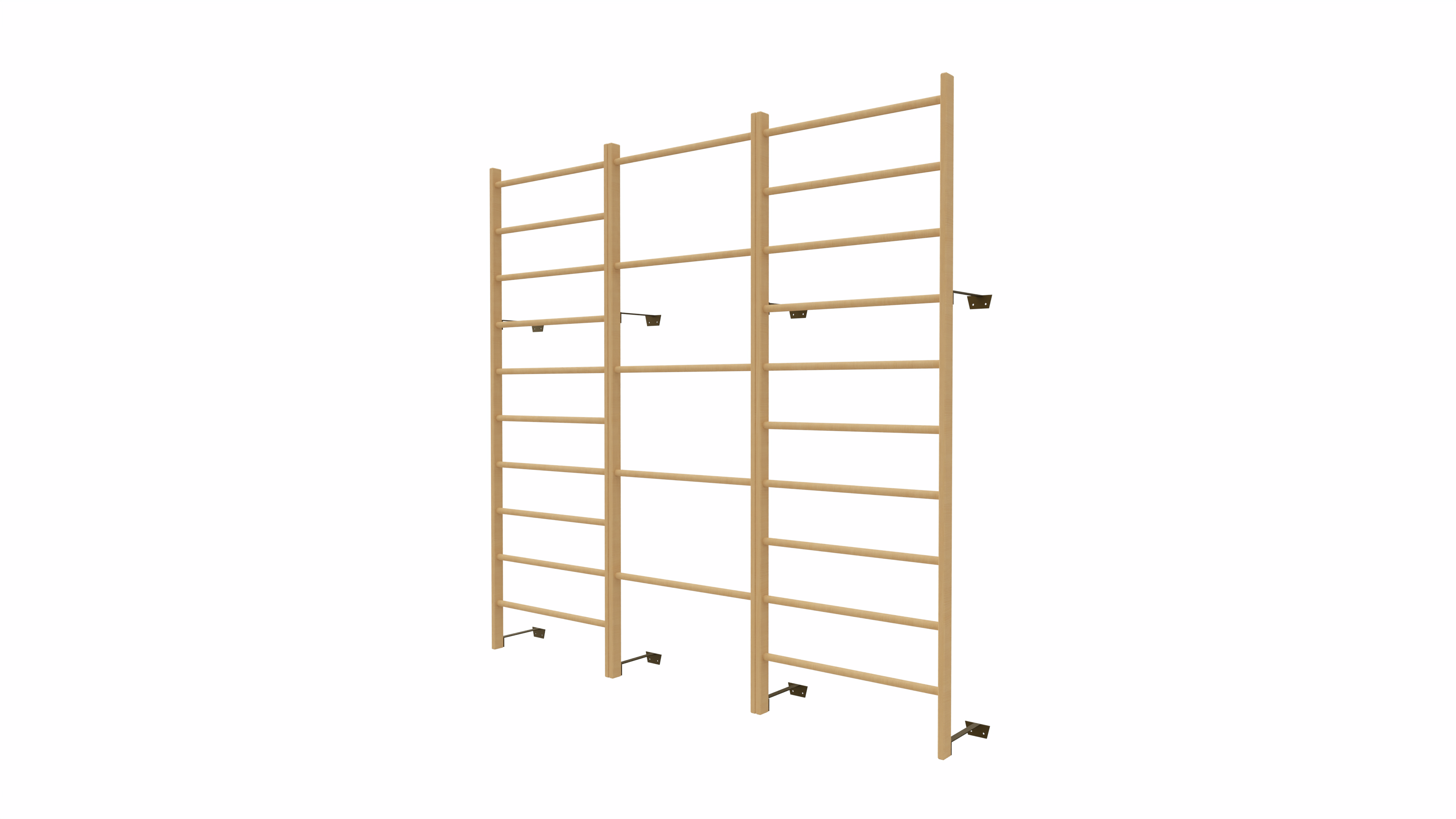 Kletter-Sprossenwand, 3-teilig