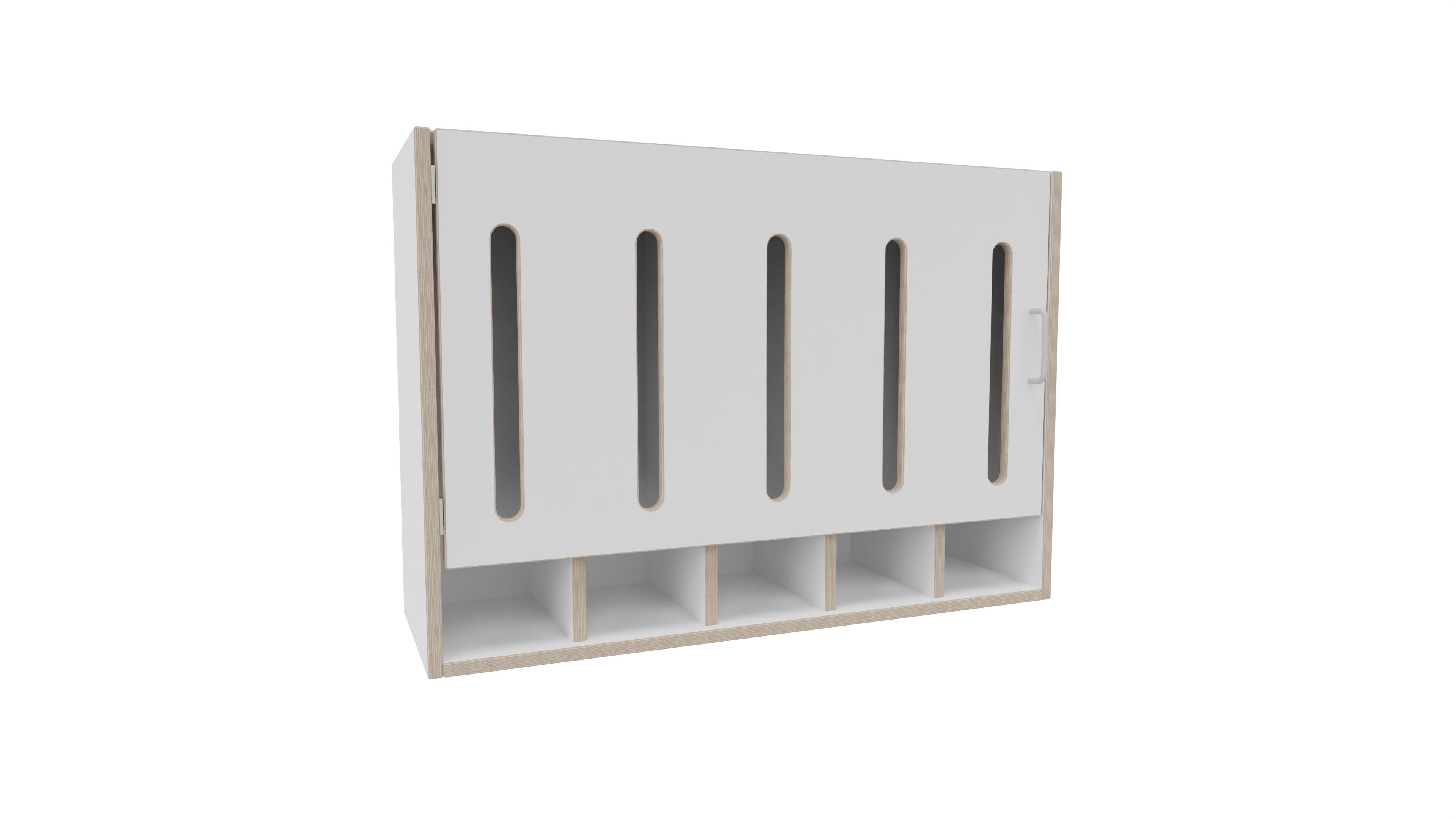 Wechselnder Schrank