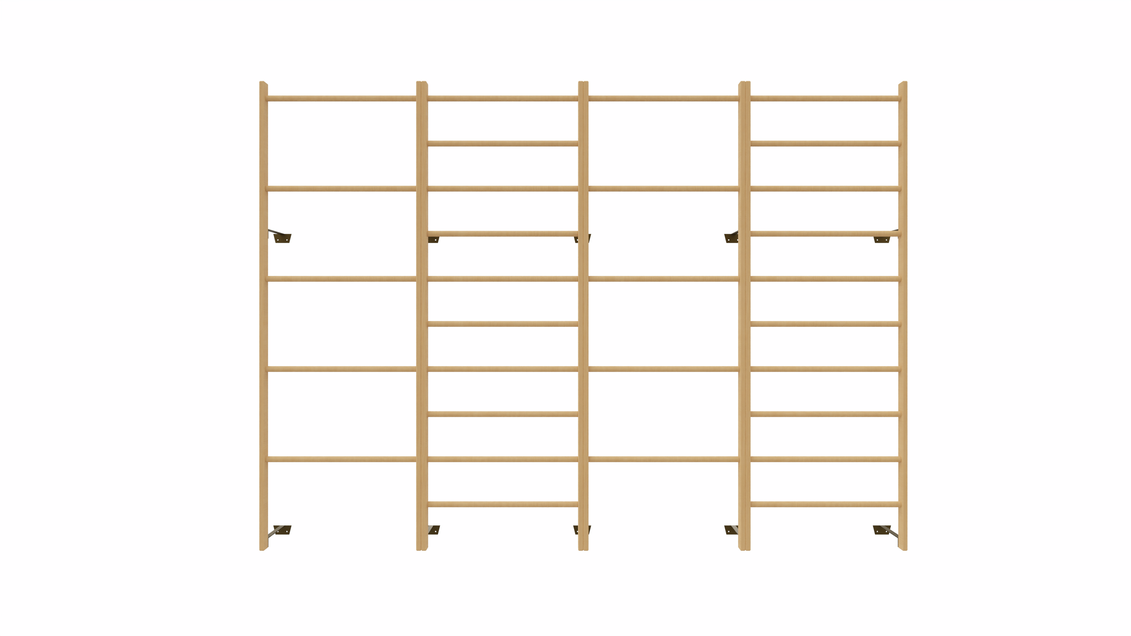 Kletter-Sprossenwand, 4-teilig